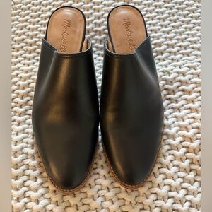 Madewell Black Mule Clog size 8